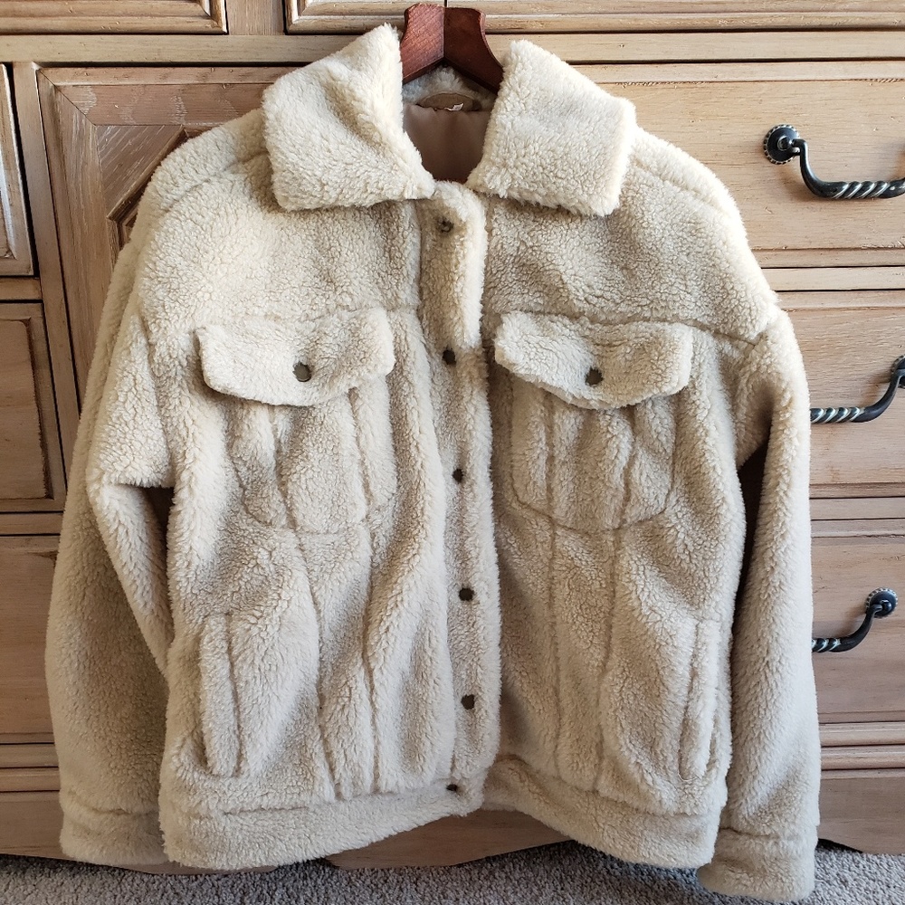 Free People Sherpa Jacket